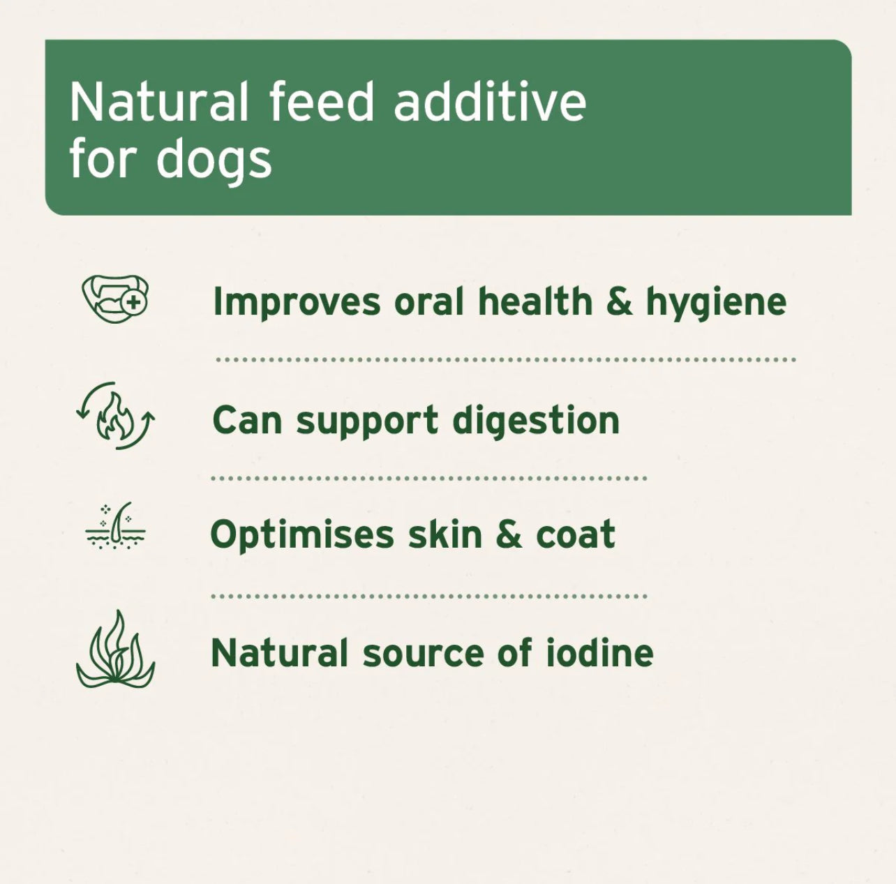 AniForte® Seaweed Powder for Dogs| For skin & coat, oral hygiene and digestion