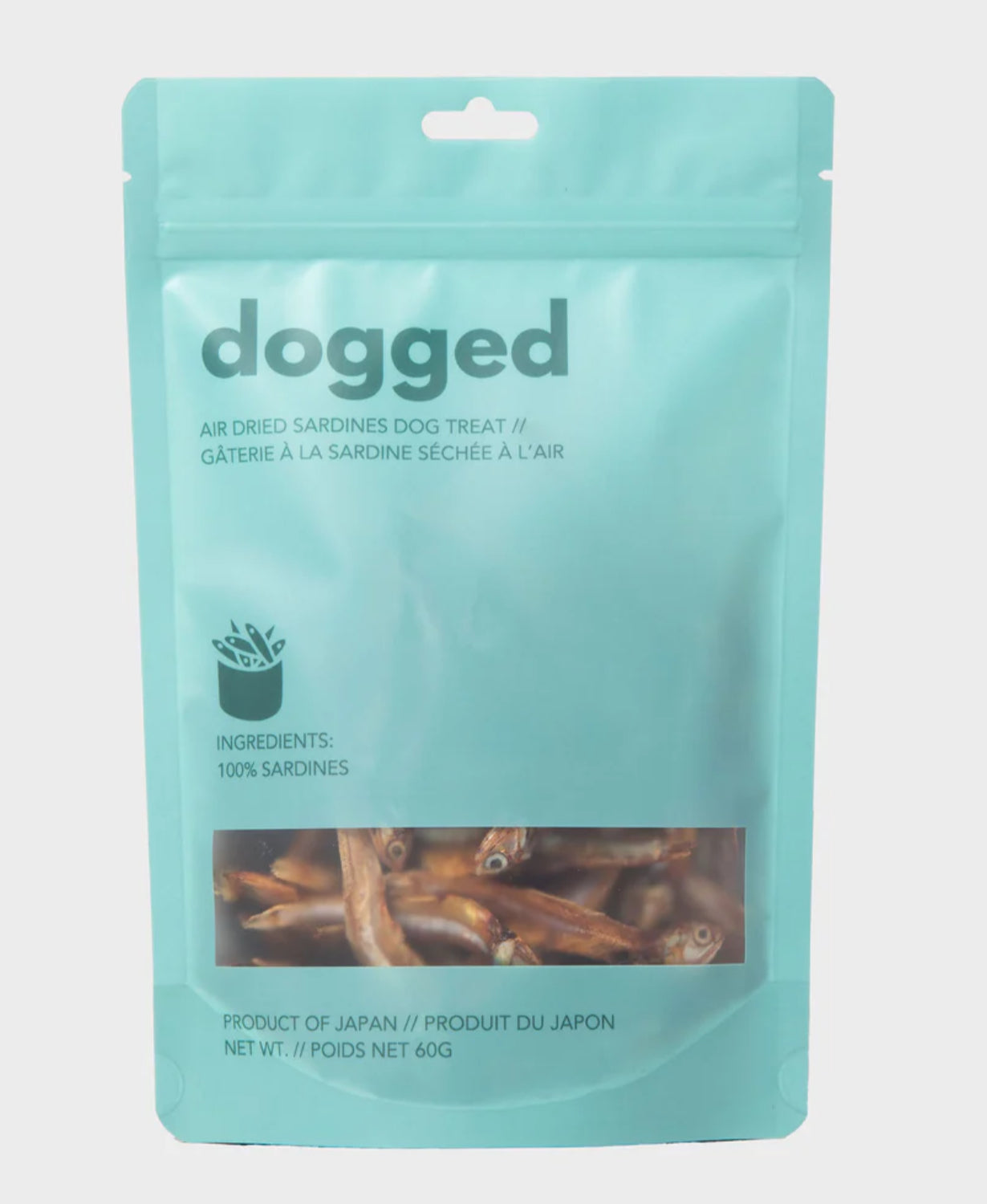 dogged-air dried sardines