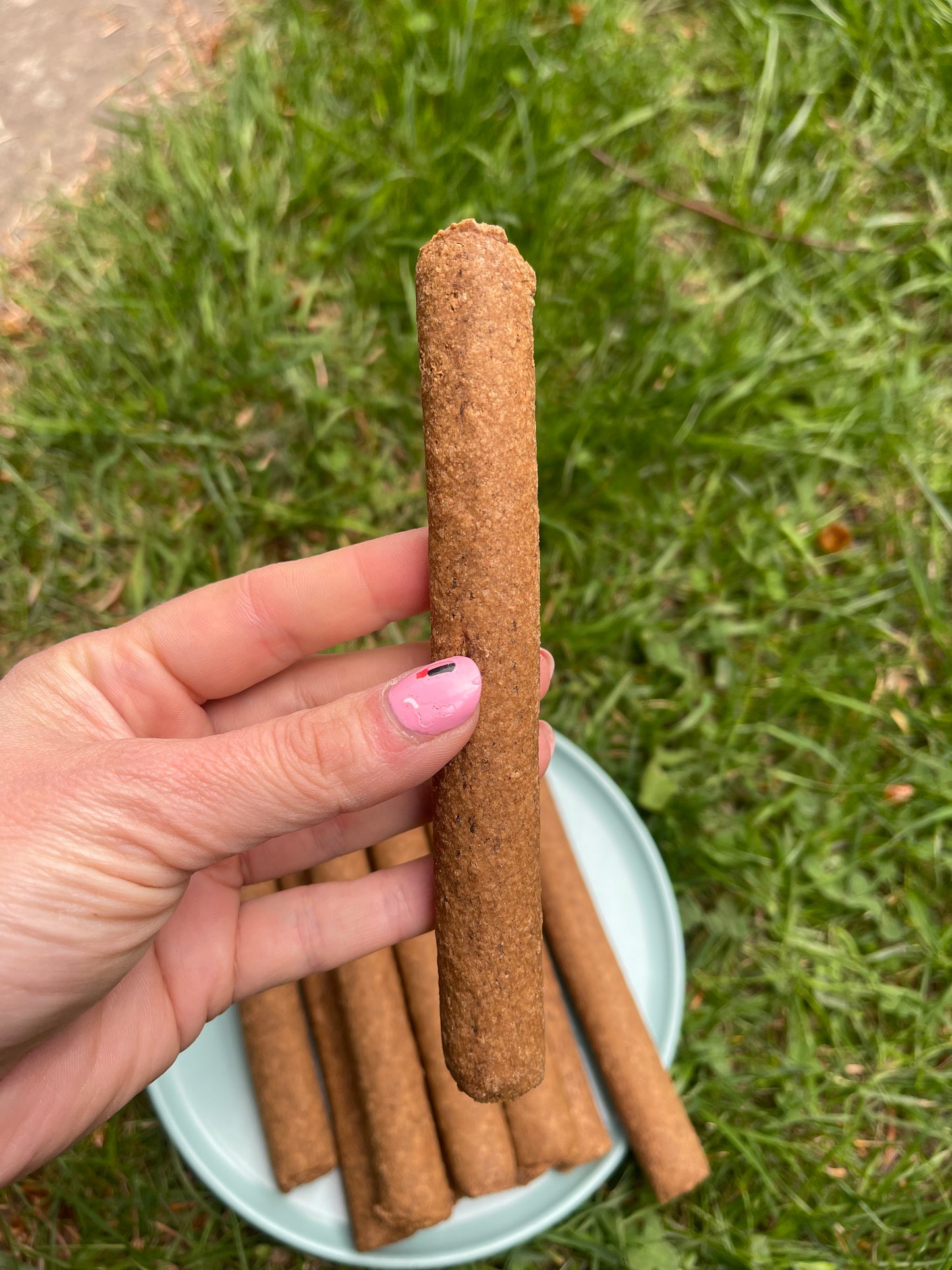 Rabbit Infused Beef Rolls (cold pressed)