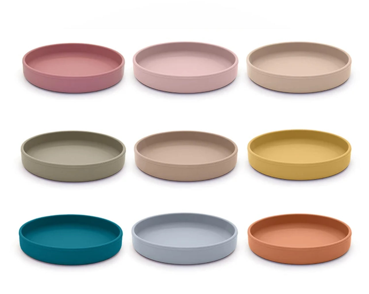 Flat Silicone Bowl