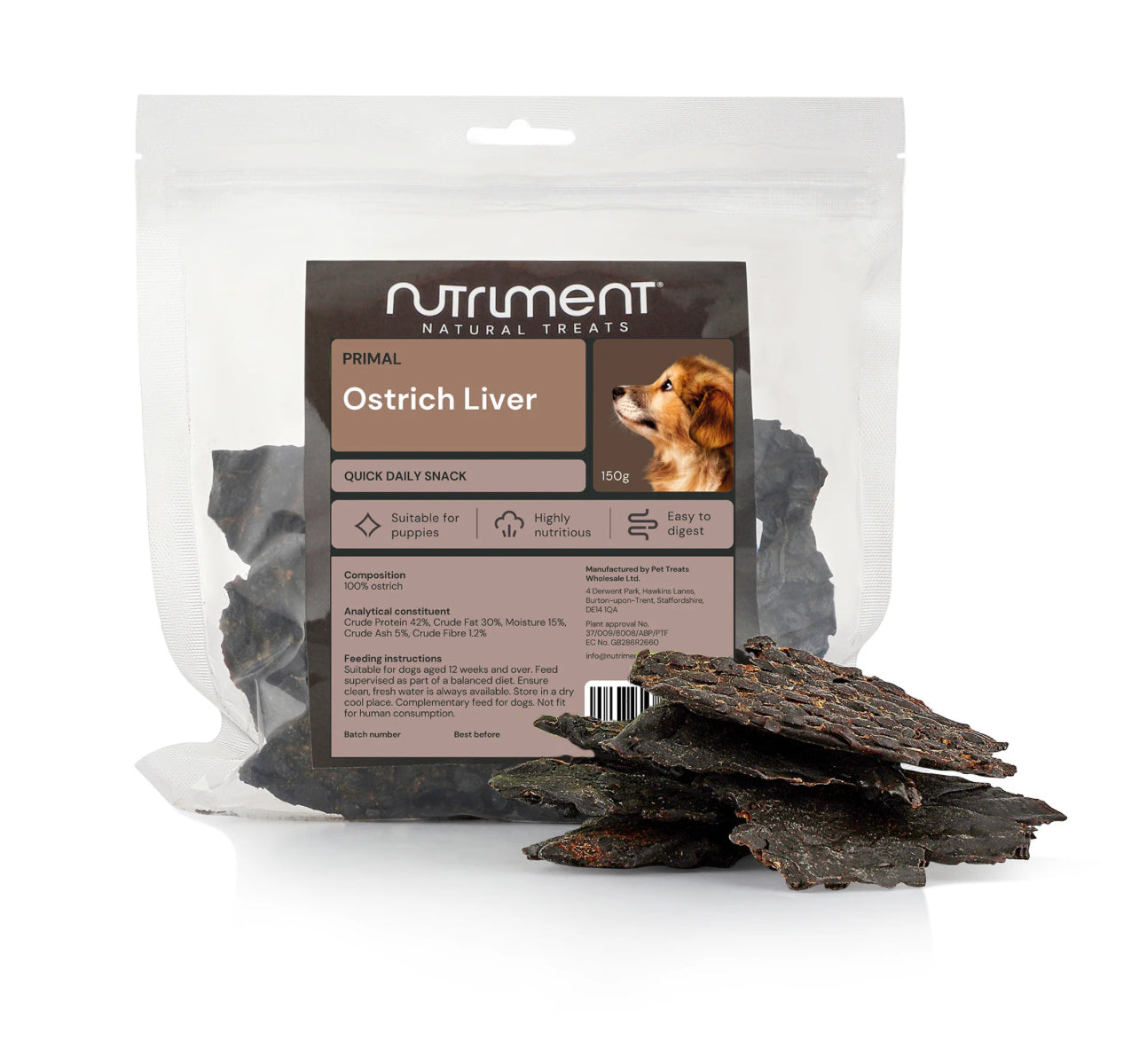 Dried Ostrich Liver