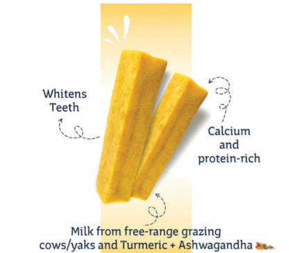 Himalayan Yak Chew-Organic Turmeric & Ashwagandha (large)