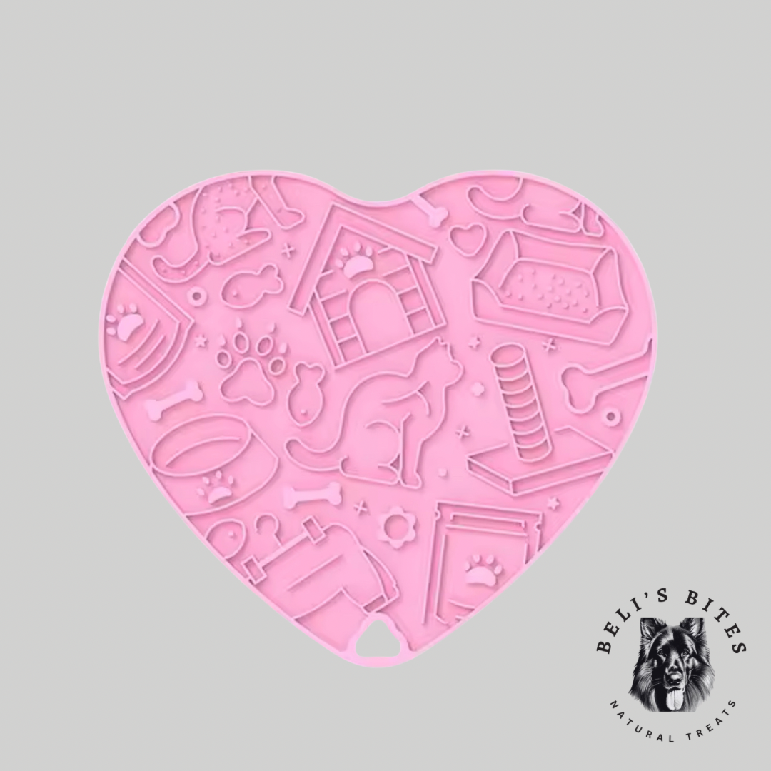 🩷 Shaped Lick Mat |Pink