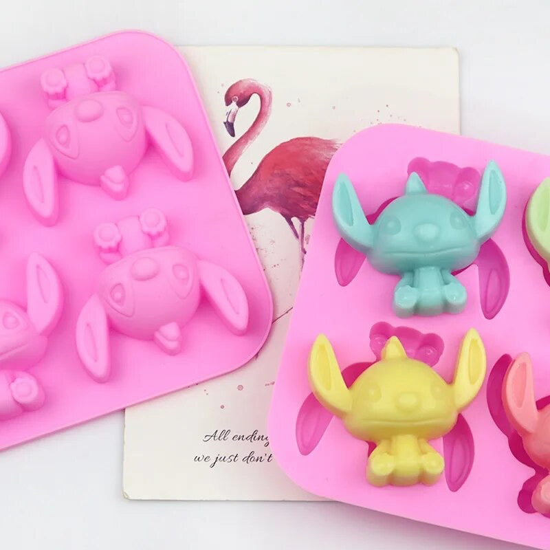 Stitch Treat Mould Pink 🎀