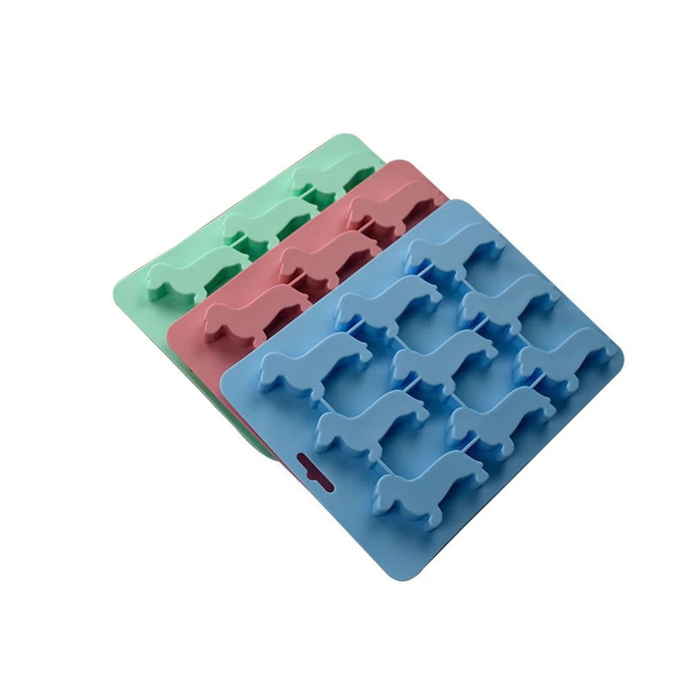 Dachshund Shaped Mould (blue)