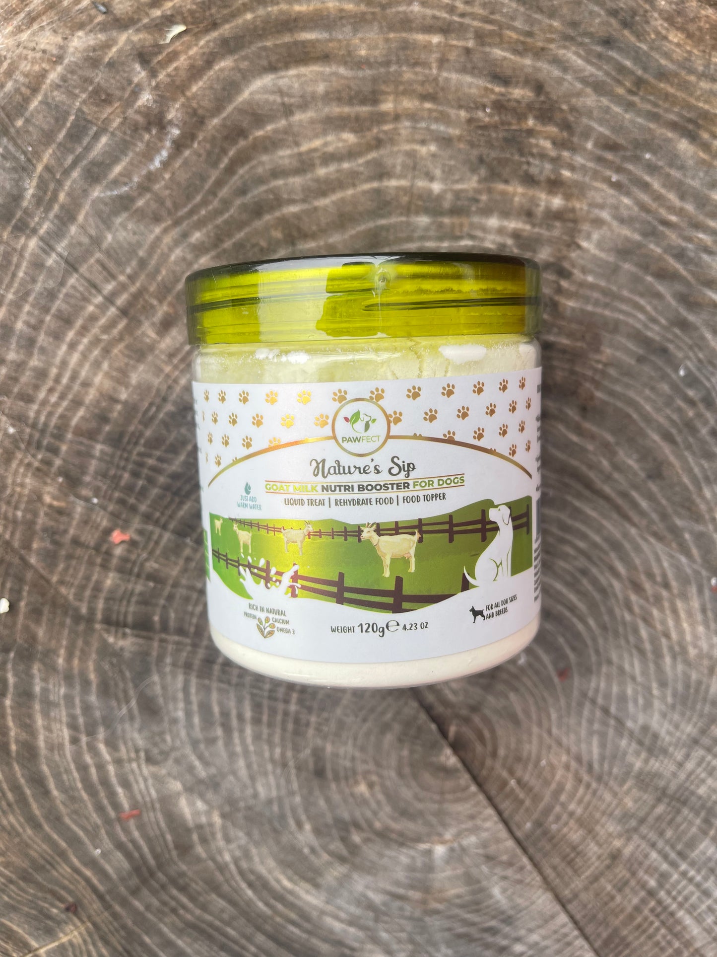 Pawfect Nature's Sip 100% Goat Milk for dogs & puppies