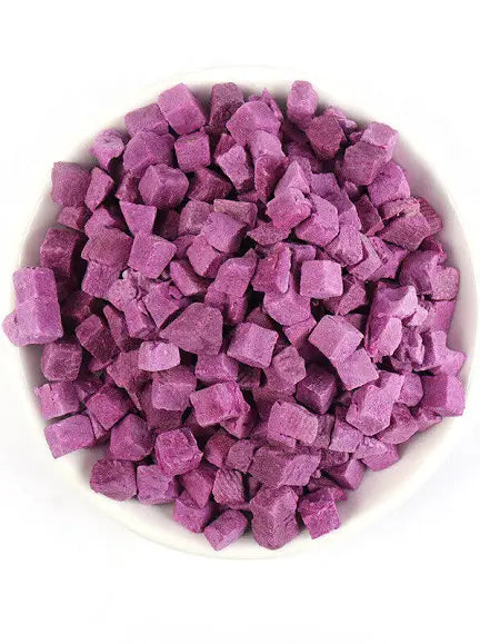 Freeze-dried Purple Sweet Potato Cubes